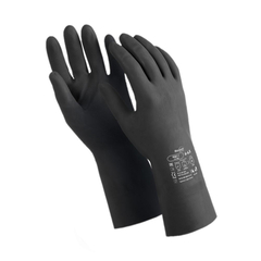 Перчатки защитные латекс,черный Manipula КЩС-1 (L-U-03/CG-942) р.7