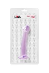 Фиолетовый фаллоимитатор Jelly Dildo S - 15,5 см. - 