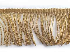 Бахрома  витая металлизированная (проволока) 6см Бахрома 8.5см