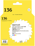 Картридж T2 IC-H9361 №136 для HP Deskjet 5443, D4163, Photosmart C3183, C4183, D5163, PSC1513, цветной