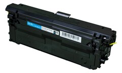 Картридж Sakura CF361A (508A) для HP LJ EntM553n/LJ EntM553X/LJ EntM553dn/LJ EntM552dn, голубой, 5000 к.