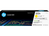 Тонер-картридж HP W2222X 222X  для HP Color LaserJet Pro 3203/3303 желтый (2 500 стр.)