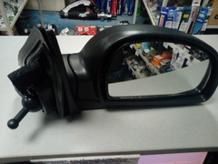 ЗЕРКАЛО ПРАВОЕ ACCENT МЕХАНИЧЕСКОЕ ЧЁРНОЕ SAT