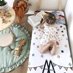 Фотопростынь на резинке Mjölk Rainbow