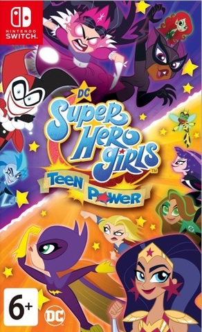 DC Super Hero Girls: Teen Power (Nintendo Switch, полностью на английском языке)