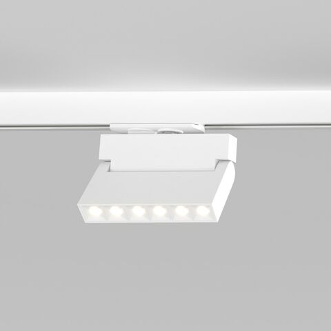 Трековый светодиодный светильник Garda Белый 10W 4200K (85017/01)