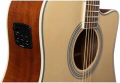 Гитара электроакустическая шестиструнная FLIGHT AD-200 CEQ NA
