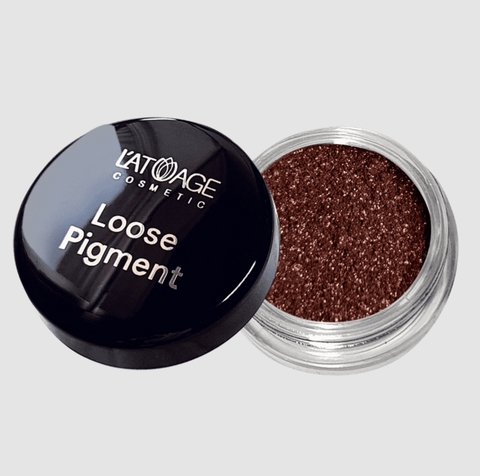 Loose Pigment Тени-пигмент для век №602 розово медный L'atuage