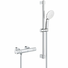 GROHE 34768001 Grohtherm 800 Cosmopolitan Термостат для ванны 2 режима струи, душевая штанга (замена арт. 34768000) фото