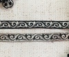 Лента жаккардовая, ш. 3,5 см.