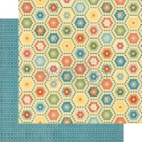 Бумага для скрапбукинга Granny's Quilt Graphic45