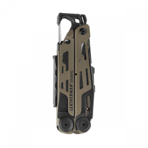 Мультитул Leatherman Signal Coyote 19 функций, коричневый (832404)