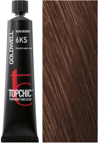 Goldwell Topchic 6KS медное серебро TC 60ml