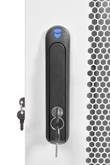 Шкаф телекоммуникационный напольный ЦМО ШТК-Э, IP20, 18U, 920х600х800 мм (ВхШхГ), дверь: стекло, боковая панель: сплошная, разборный, цвет: серый