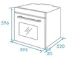 Встраиваемый духовой шкаф AKPO PEA 7009SED03 BL
