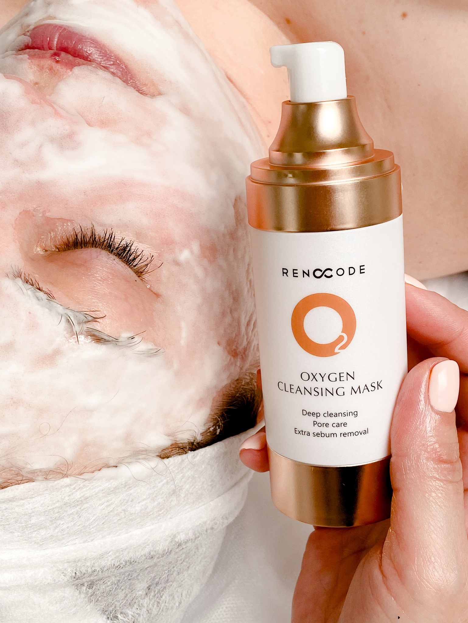 Кислородная маска | Oxygen Cleansing Mask Renocode