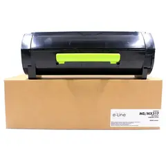 Тонер-картридж e-Line 51B5X00, 515X для Lexmark MS517, MX517 (Чёрный, 20000 стр.), универсальный