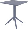 Комплект пластиковой мебели Siesta Contract Sky Folding 60 Pro, темно-серый