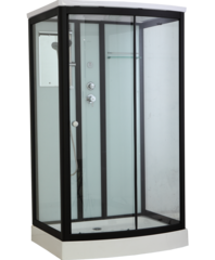 Душевая кабина Timo Standart Black 120*90*220  (T-6615B) фото