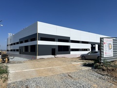 Поставка и монтаж кровли из ПВХ мембраны (Производственно-складское здание со встроенными административно-бытовыми помещениями. Территория Индустриального парка "Про-Бизнес-Парк"