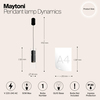 Подвесной светильник Maytoni Dynamics MOD326PL-01B