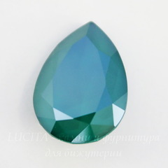 4320 Ювелирные стразы Сваровски Капля Crystal Royal Green (18х13 мм)