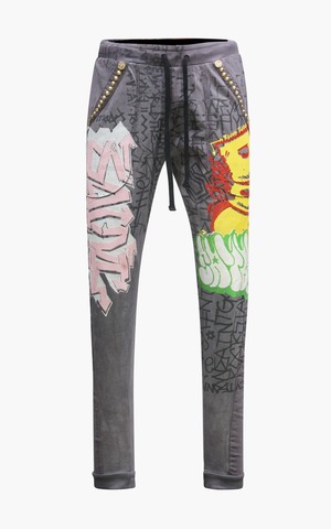 The Saints Sinphony | Джоггеры мужские F010 GRAFFITI FRENCH TERRY JOGGER TSSX4 перед