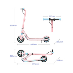 Электросамокат детский Ninebot KickScooter E8 Розовый