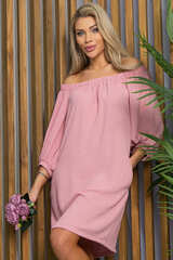 Платье Влюблена в лето (розовое) П13430-10М LT Collection