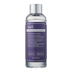 Dear, Klairs Supple Preparation Unscented Toner смягчающий тонер для лица склонной к жирности