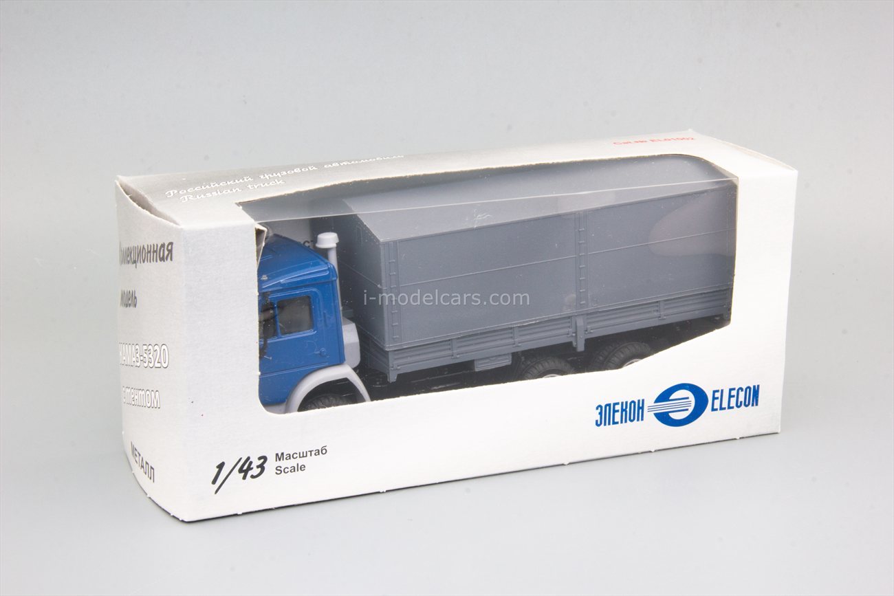 ELECON KAMAZ 5320 Camion baché russe 1:43 En Boîte Style Dinky Toys EUR 19,00 - PicClick FR
