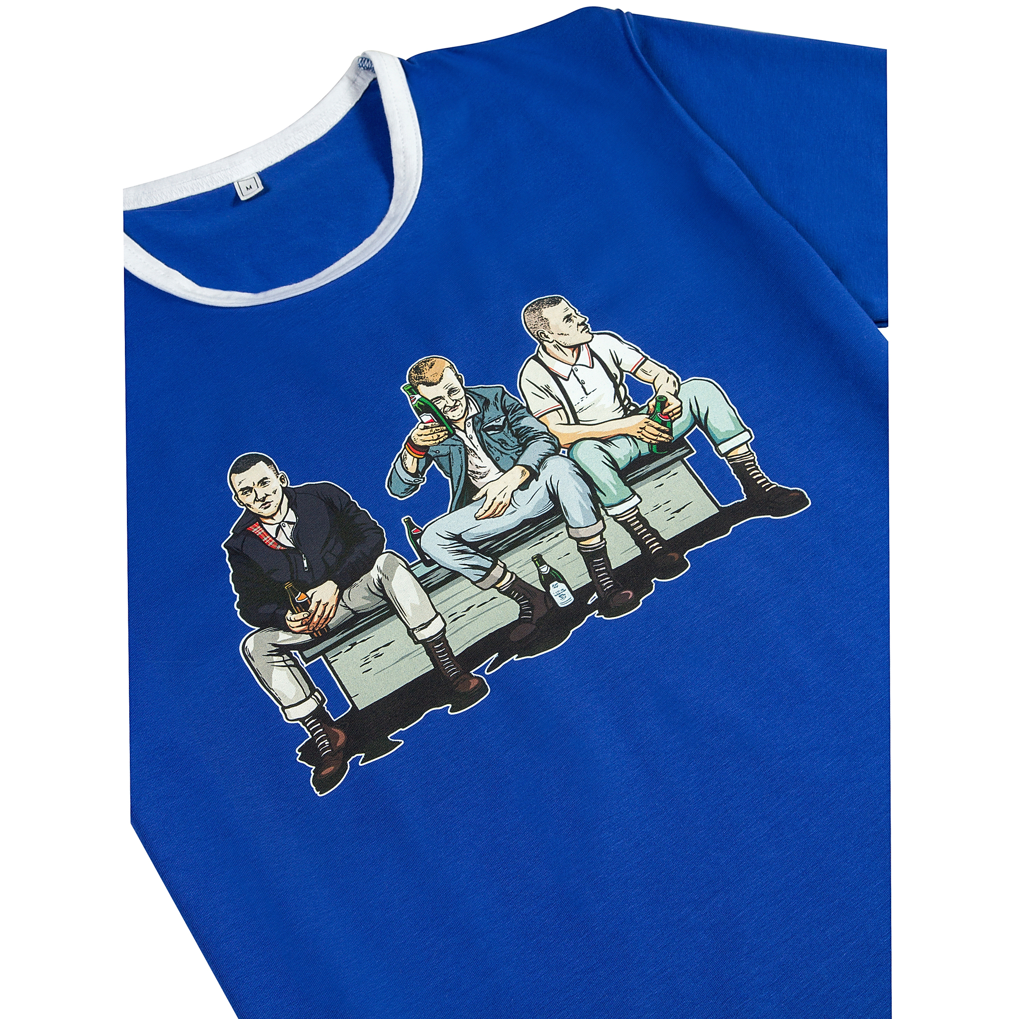 Skinheads blue t-shirt