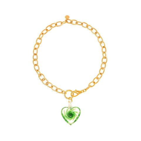 Nefeli Heart Of Glass Necklace
