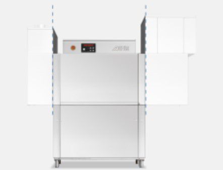 МАШИНА ПОСУДОМОЕЧНАЯ DIHR RX 101 E DX+DDE+HR5