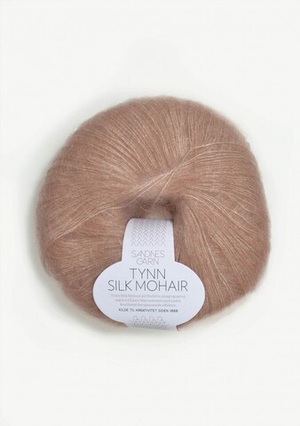 Пряжа Sandnes Garn Tynn Silk Mohair 3511 бежевая пудра