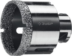 ЗУБР АВК, d 50 мм, (М14, 15 мм кромка), вакуумная алмазная коронка, Профессионал (29865-50)