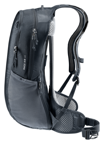 Картинка рюкзак велосипедный Deuter Race Air 10 Black - 9