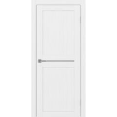 Купить Межкомнатная дверь экошпон Турин 520.121 белый лёд остеклённая