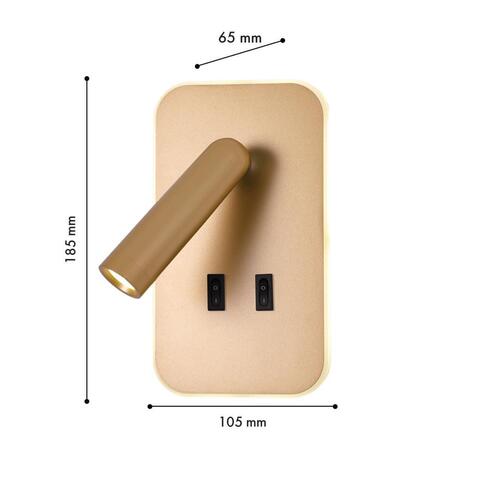 Настенный светодиодный светильник Favourite Bedside 4498-2W