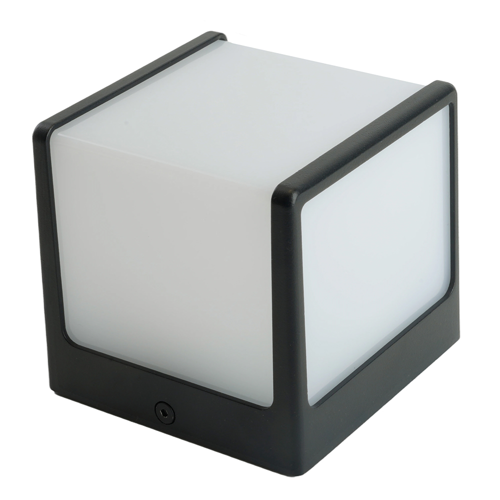 Светильник садово-парковый Feron DH0604,на стену, GX53 230V, черный 51334