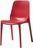 Стул пластиковый Ginevra Италия красный