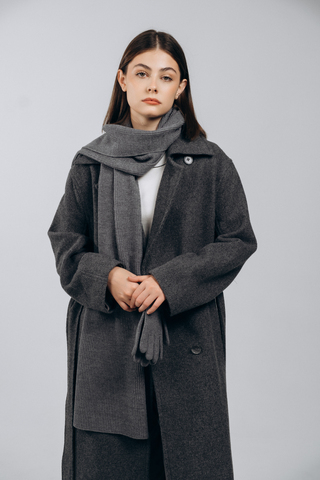 Шарф из полушерсти