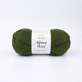 Пряжа Infinity Alpaca Wool 9573 хаки