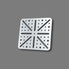 Плата монтажная оцинкованная MPZU.18.18