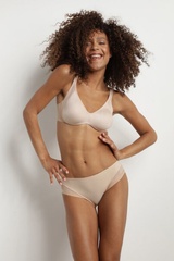 Бюстгальтер минимайзер с бесшовными чашками DIM 3792 | Телесный