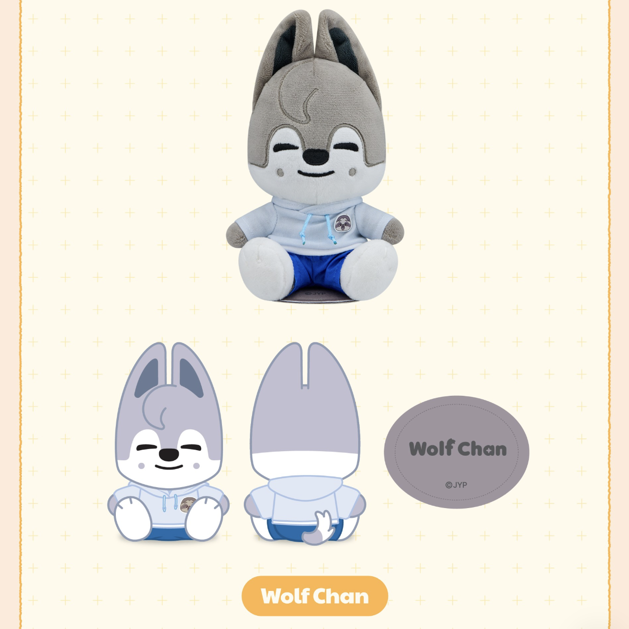 Купить Мерч Stray Kids SHOULDER PLUSH - ZOOTOPIA2 | SKZOO | Stars