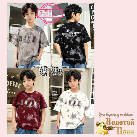 Футболка хлопок м (7-10) 251204-W2132