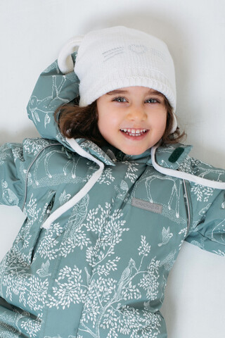 шапка  для девочки  КВ 20220/ш/белый