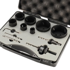 Набор коронок Bi-metall 22-68мм HSSE-Co8 12пр H-Tools 04403200