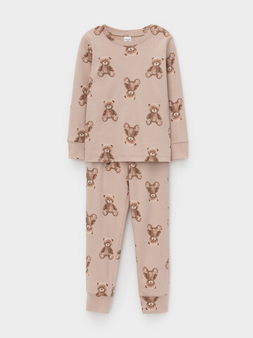 пижама  для девочки  К 1552/нюдовый беж,милые мишки